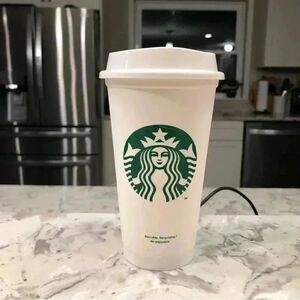 Starbucks Reusable Plastic Cup 16oz 2012